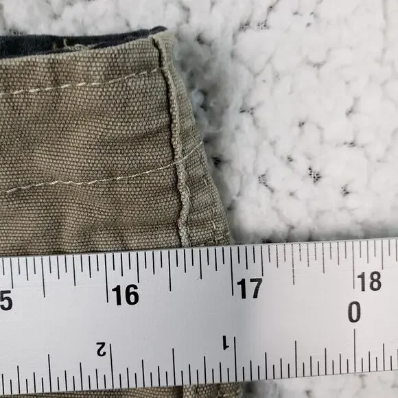 Kuhl Kanvus Jeans Mens 33x28 Brown Vintage Patina Dye Canvas Outdoor Pants - Picture 6 of 12